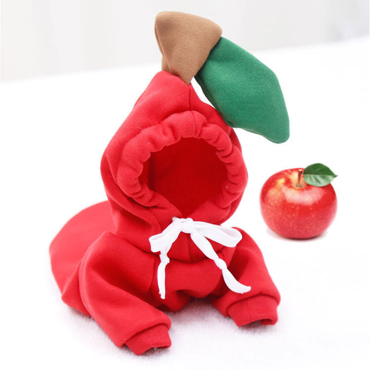 Fruity Fleece Hoodie for Small Dogs & Cats